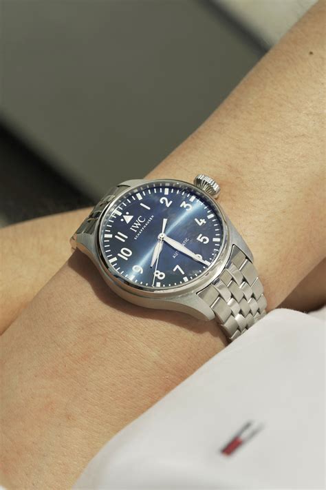 iwc big pilot 43 review|iwc big pilot 43 blue.